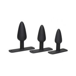 Set 3 Plug in Silicone C/ Imbracatura