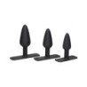 Set 3 Plug in Silicone C/ Imbracatura