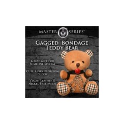 Pehmolelu Gagged Bondage Bear