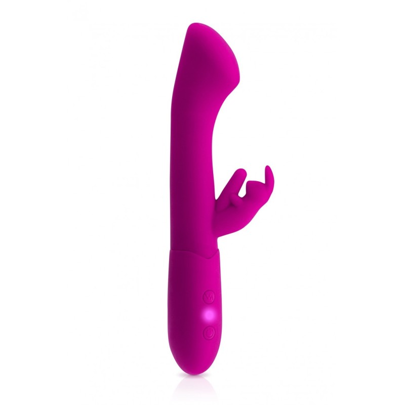 Vibrador Com Estimulador Rabbit Bella Recarregável