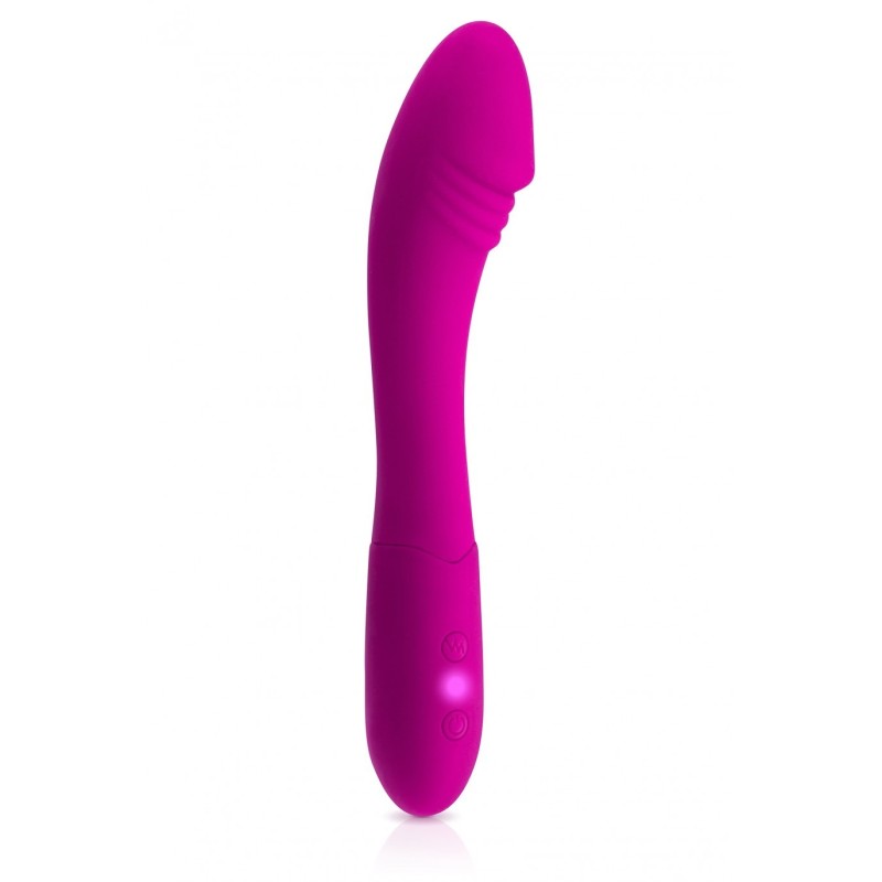 Vibratore G-Spot Bianca Ricaricabile