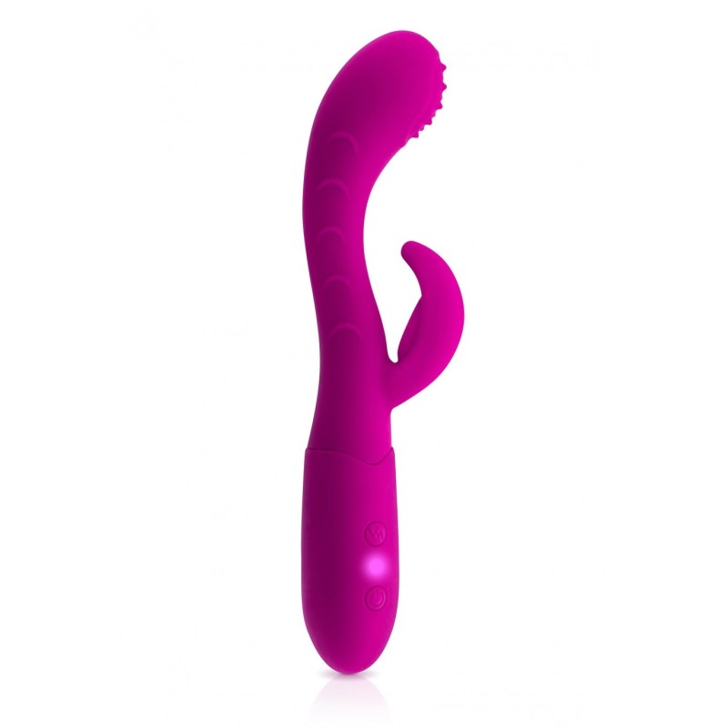 Vibrador Com Estimulador Rabbit Bess Recarregável