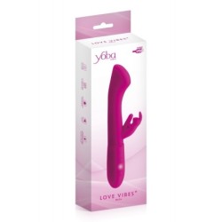 Vibrator m/ Stimulator Becca Uppladdningsbar