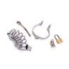 Cage de Pénis de Chasteté Avec Dilatateur Urétral