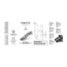 Polnilni vibrator V1 modre barve