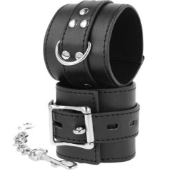 Menottes Cuir Noir
