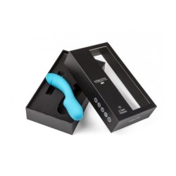 Polnilni vibrator V5 modre barve