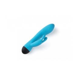 Polnilni vibrator V6 modre barve