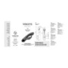 Polnilni vibrator V6 modre barve