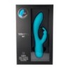 Punjivi vibrator V9 za tapkanje, plavi