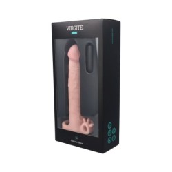 Realistický návlek na penis S5 Flesh 19 cm s vibráciou