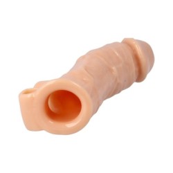 Funda Pene Realística S7 Flesh 21 Cm C/ Vibración