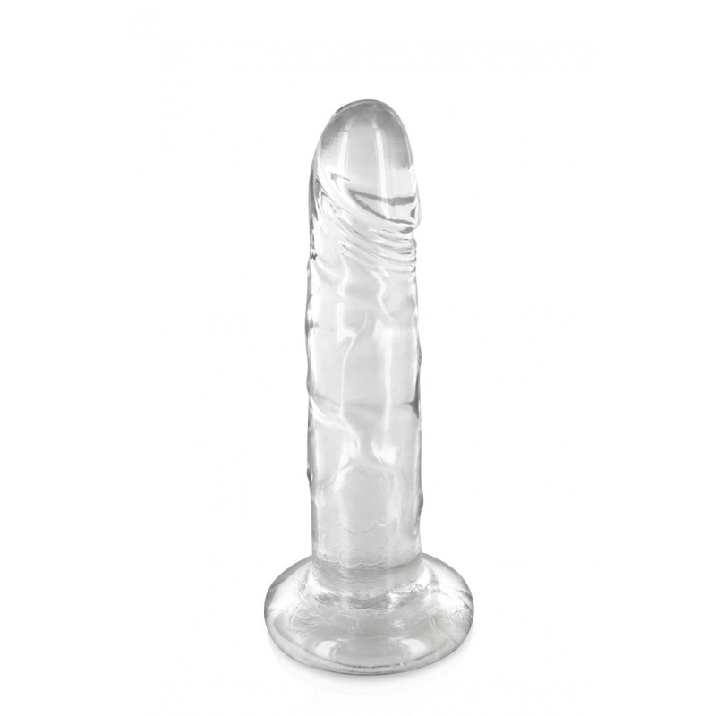 Dildo Jelly L Przezroczysty 18 Cm