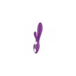 Vibrator iz silikona Elys Concave, polnljiv, vijoličen