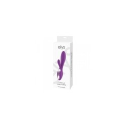 Vibrator iz silikona Elys Concave, polnljiv, vijoličen