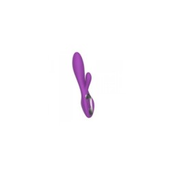 Vibrator iz silikona Elys Concave, polnljiv, vijoličen