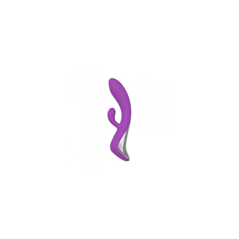 Vibrator iz silikona Elys Charm Move, polnilen, vijoličen