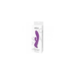 Vibrator iz silikona Elys Charm Move, polnilen, vijoličen