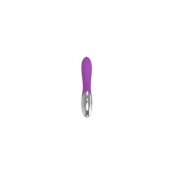 Vibrator iz silikona Elys Charm Move, polnilen, vijoličen