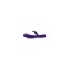 Oplaadbare, paarse siliconen rabbit vibrator