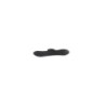 Vibratore in Silicone C/ Stimolatore Ricaricabile Nero