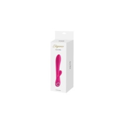 Silikon Vibrator m. Aufladbarem Kitzler Rosa