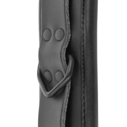 Manette e Collare in Pelle Nera
