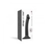 Dildo cu Ventuză Compatibil Ham Dual Density Flexibil Negru S