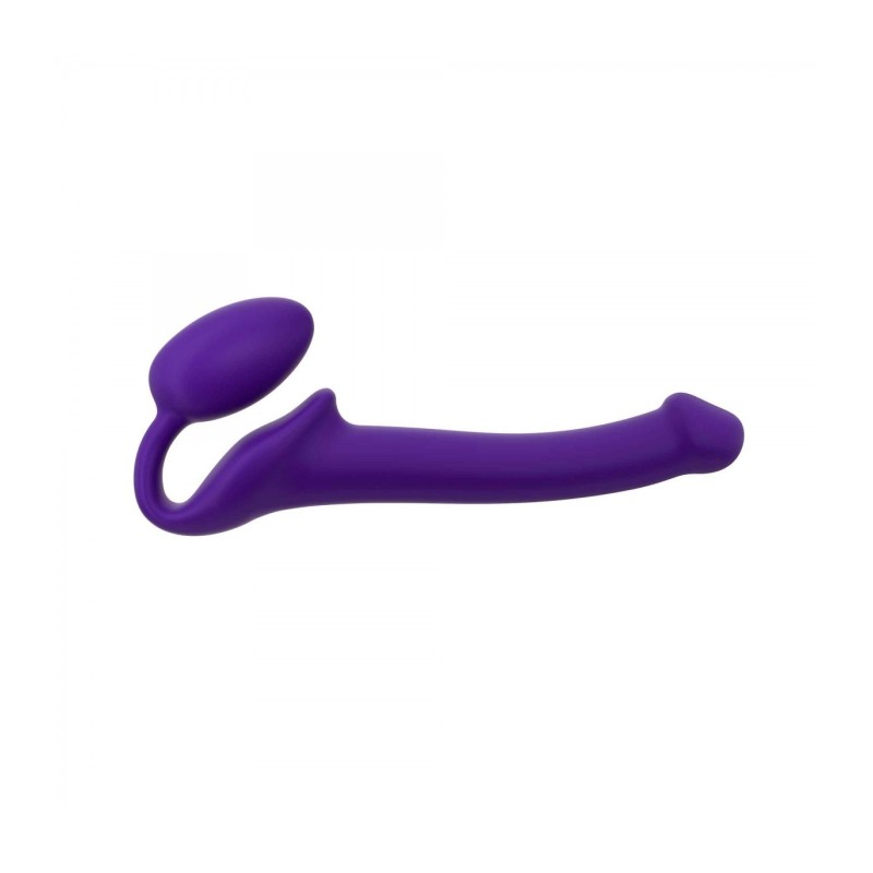 Harnașament Dildo Strap-On Flexibil Silicon Moale Violet S