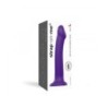Dildo iminapaga, sobib rakmetega, kahekordse tihedusega, painduv, violetne, L
