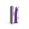 Dildo iminapaga, sobib rakmetega, kahekordse tihedusega, painduv, violetne, XL