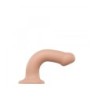 Dildo m/Sugekop Egnet til Sele Dual Density Fleksibel L