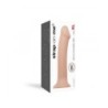 Dildo m/Sugekop Egnet til Sele Dual Density Fleksibel Xl