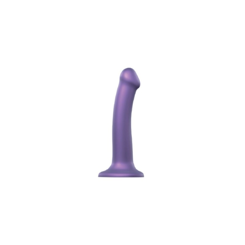 Lila Metallisk Monodensitets Dildo M