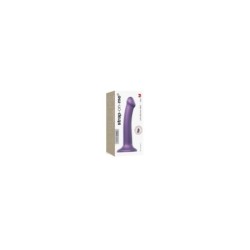 Dildo Mono Densitate Violet Metalizat M