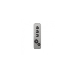 Arnés Doble Vibr Usb Flexible Silicona C/ Comandament Negre L