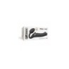 Arreio Duplo Vibr Usb Flexível Silicone C/ Comando Preto G