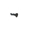 Gode en Silicone Stimulateur Point P/G Noir L