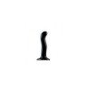 Dildo Silicona Estimulador Punto P/G Negro S