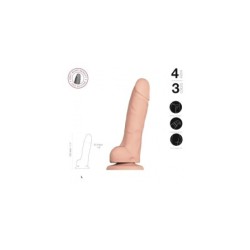 Realistiškas Varpos Formos Minkštas Silikoninis Dildo Vanilės Kvapo L Dydžio