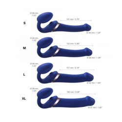 Imbracatura Regolabile Multi Orgasmo S Blu