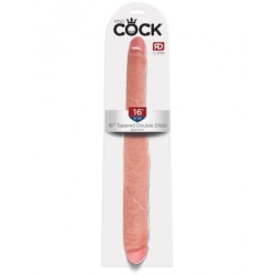 16 Konische Doppel-Dildo Light