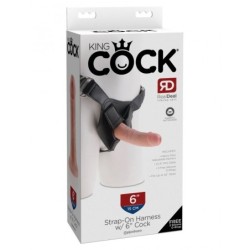Arreio Strap-On com 6 Cock Light