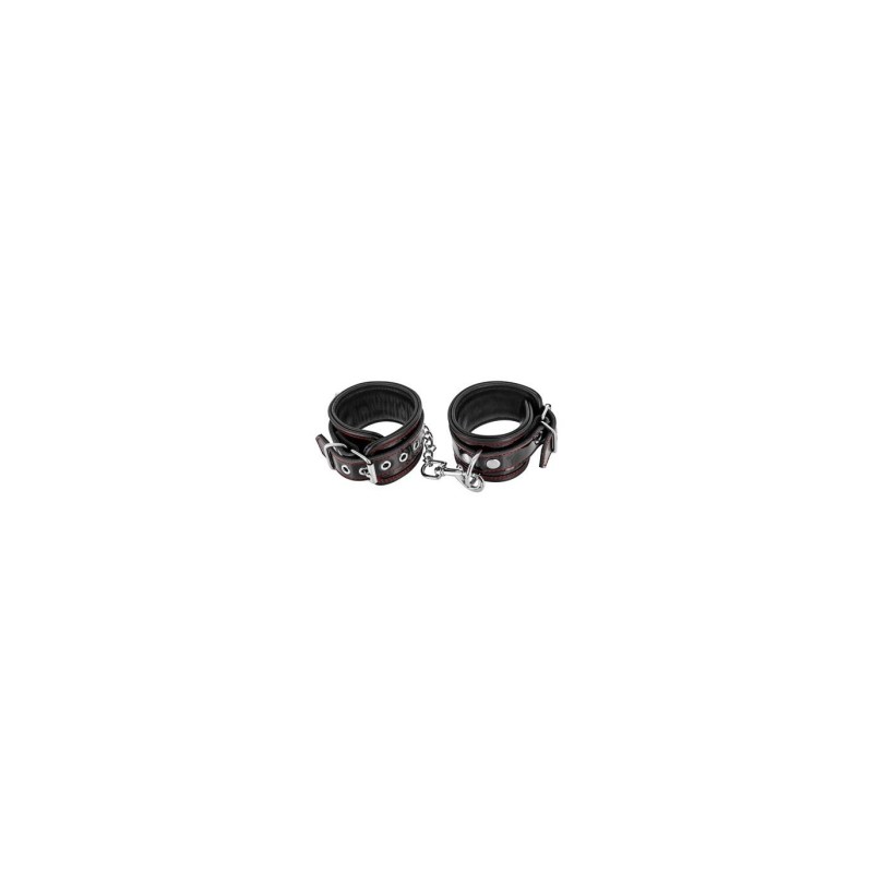 Algemas Ajustáveis Premium Preto/Vermelho Algemas Ajustáveis Premium Preto/Vermelho