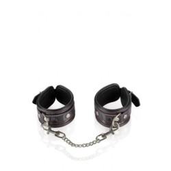 Algemas Ajustáveis Premium Preto/Vermelho