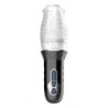 Vibratorius-masturbatorius su USB jungtimi, vibruojantis ir besisukantis