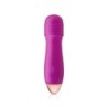 Mini Vibrador de Silicone Recarregável Joystick Rosa