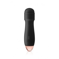 Mini Silikonový Dobíjecí Vibrátor Joystick Černý