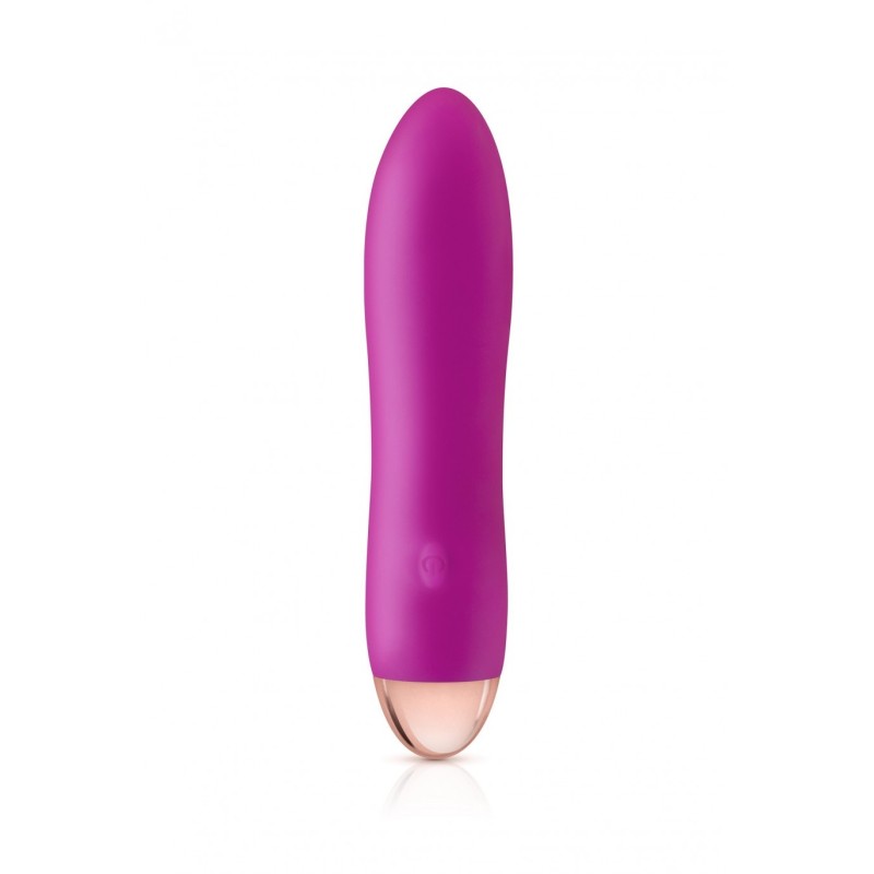 Mini Genopladelig Silikone Vibrator Pinga Pink