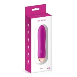 Mini Vibratore Silicone Ricaricabile Pene Rosa